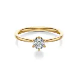 Pierścionek diament